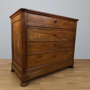 Commode époque Louis-Philippe en noyer – XIXᵉ siècle