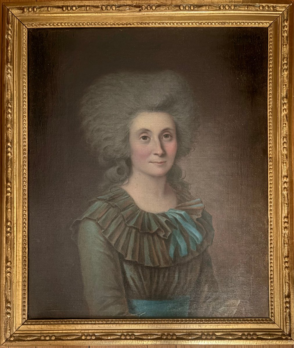 Attributed To Adolf Ulrik Wertmüller (1751–1811) — Bust Portrait Of A Woman