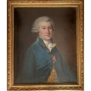 Attribué à Adolf Ulrik WERTMÜLLER (1751-1811) - Portraits d’homme et de femme en buste