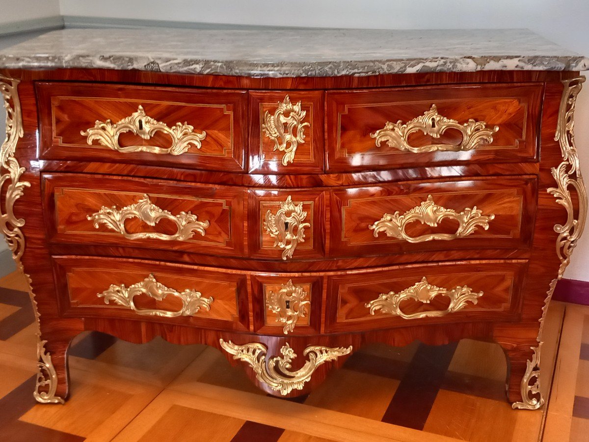 Louis XV Chest Of Drawers 18th 