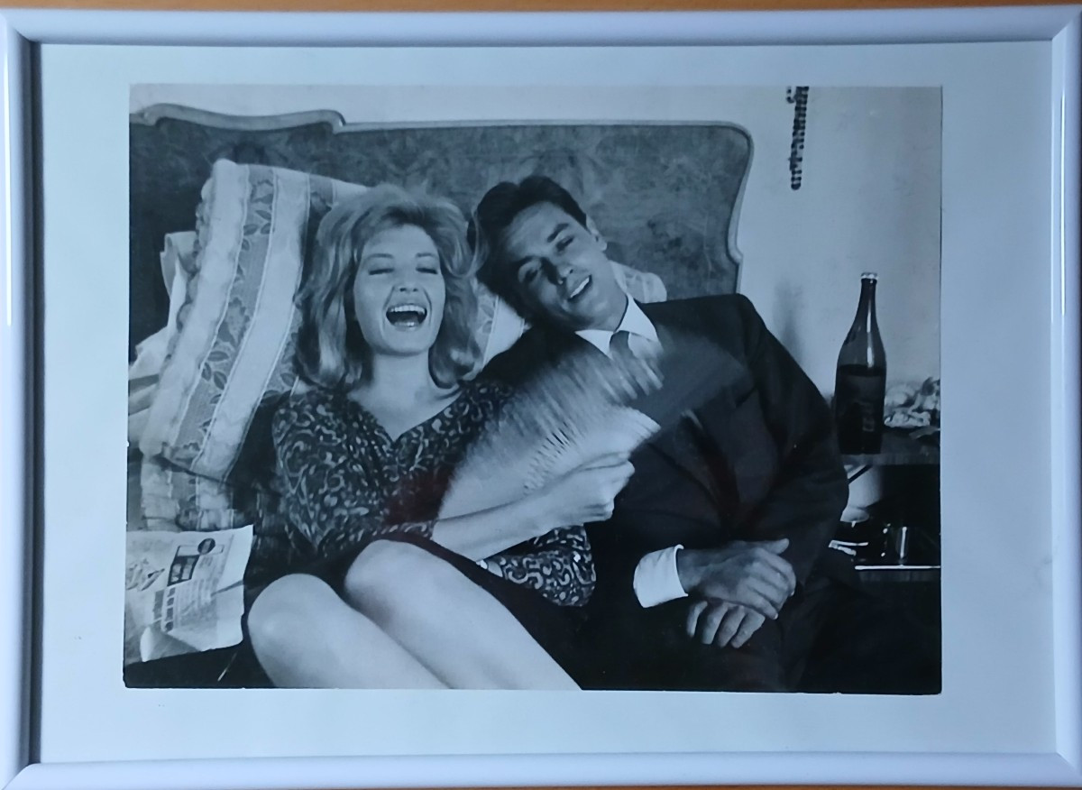 Alain Delon Et Monica Vitti -photo-2