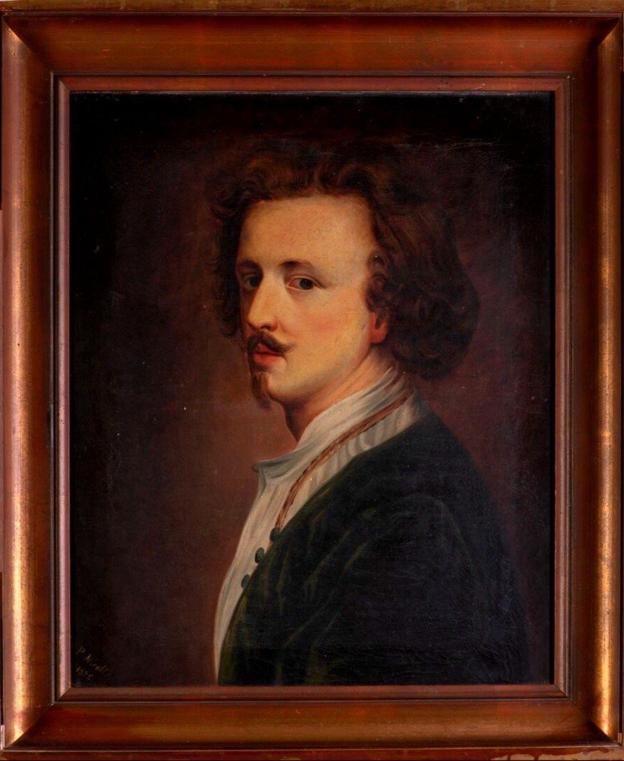 Portrait Of A Man In Bust - 19th Century 