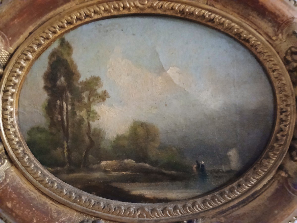 19th Century French School - Animated Landscape -photo-4
