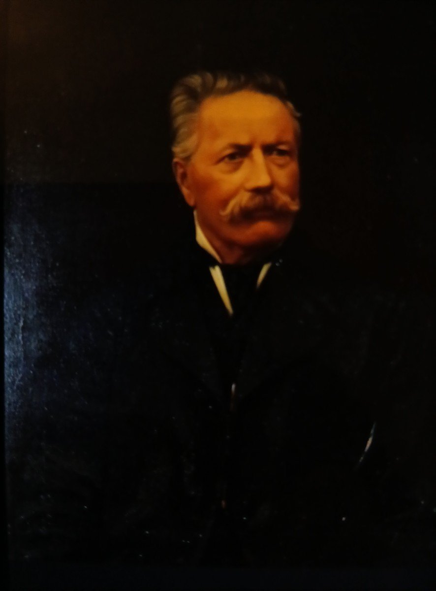 Portrait d'Homme-école Du XIXème 