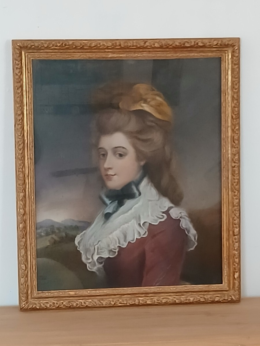 19th Century French School - Portrait Of A Woman -photo-3