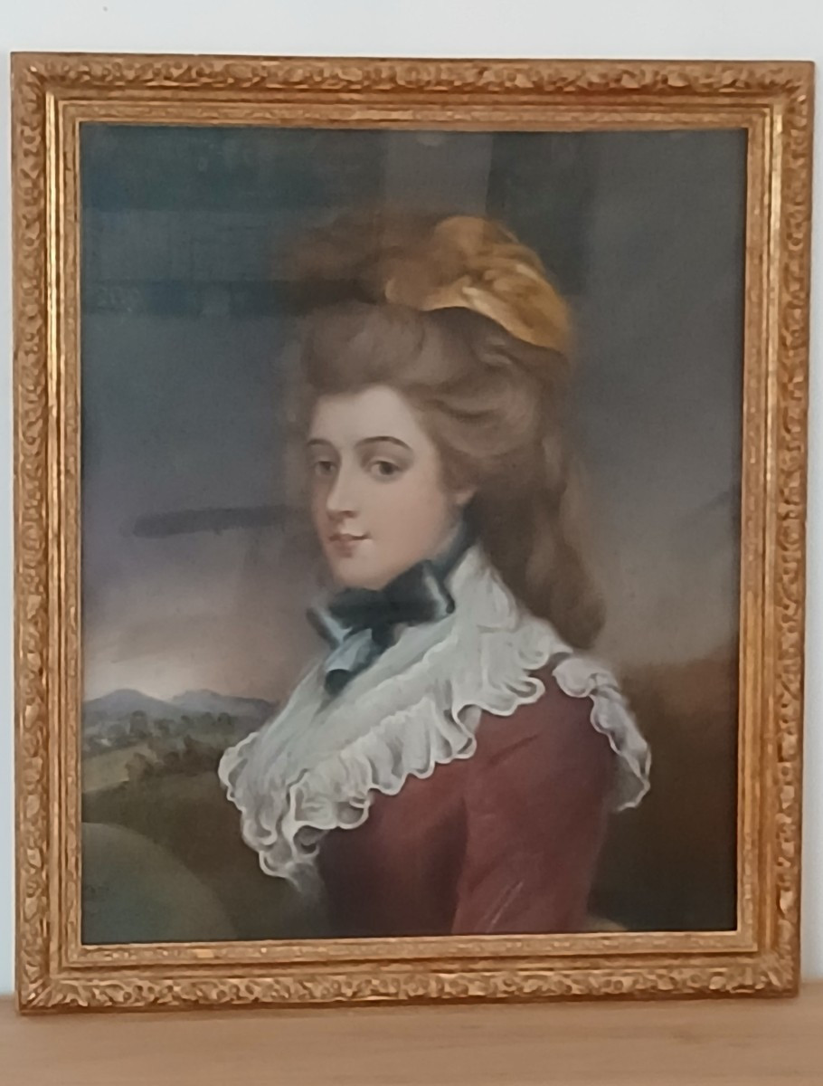19th Century French School - Portrait Of A Woman -photo-4