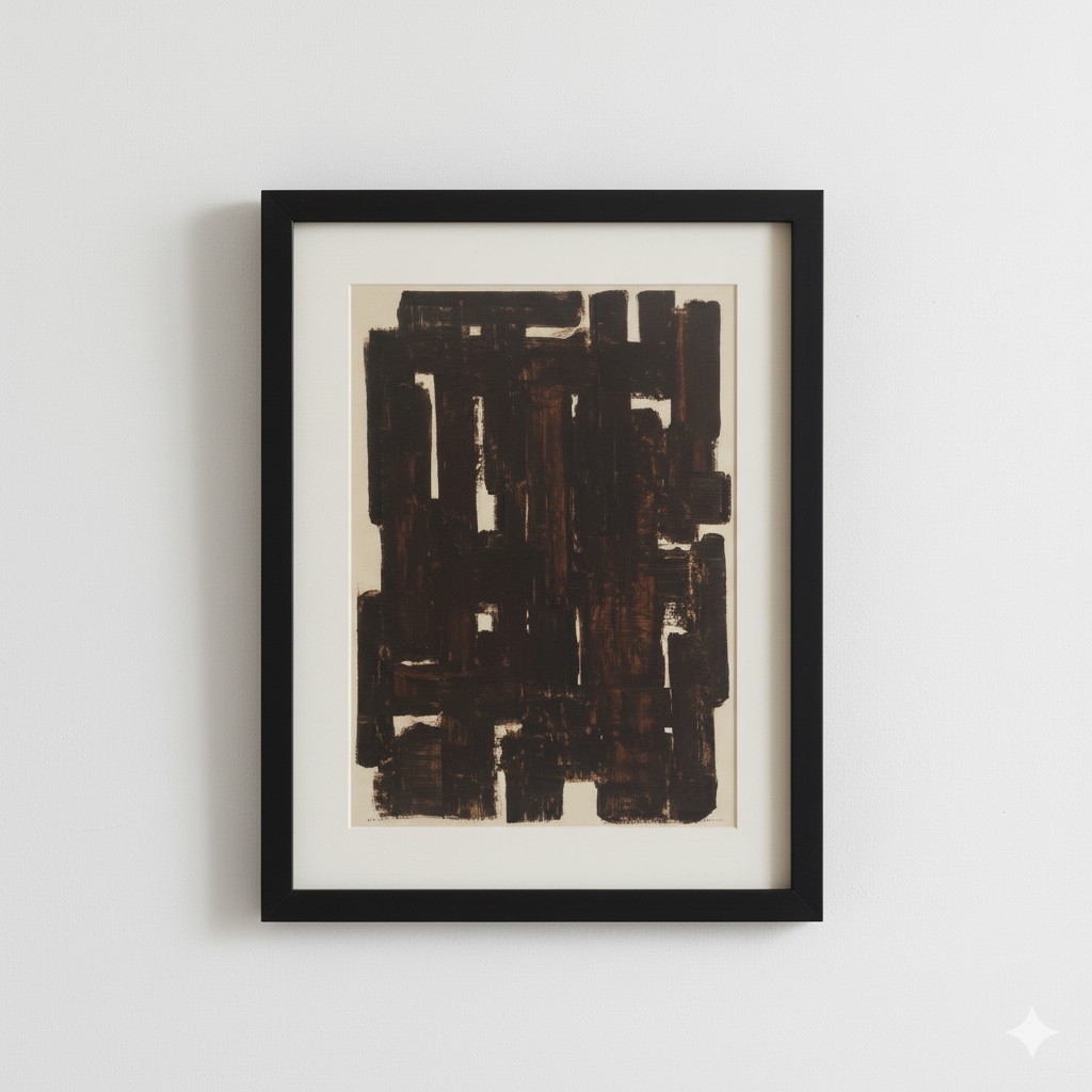 Pierre Soulages - After Painting 1948