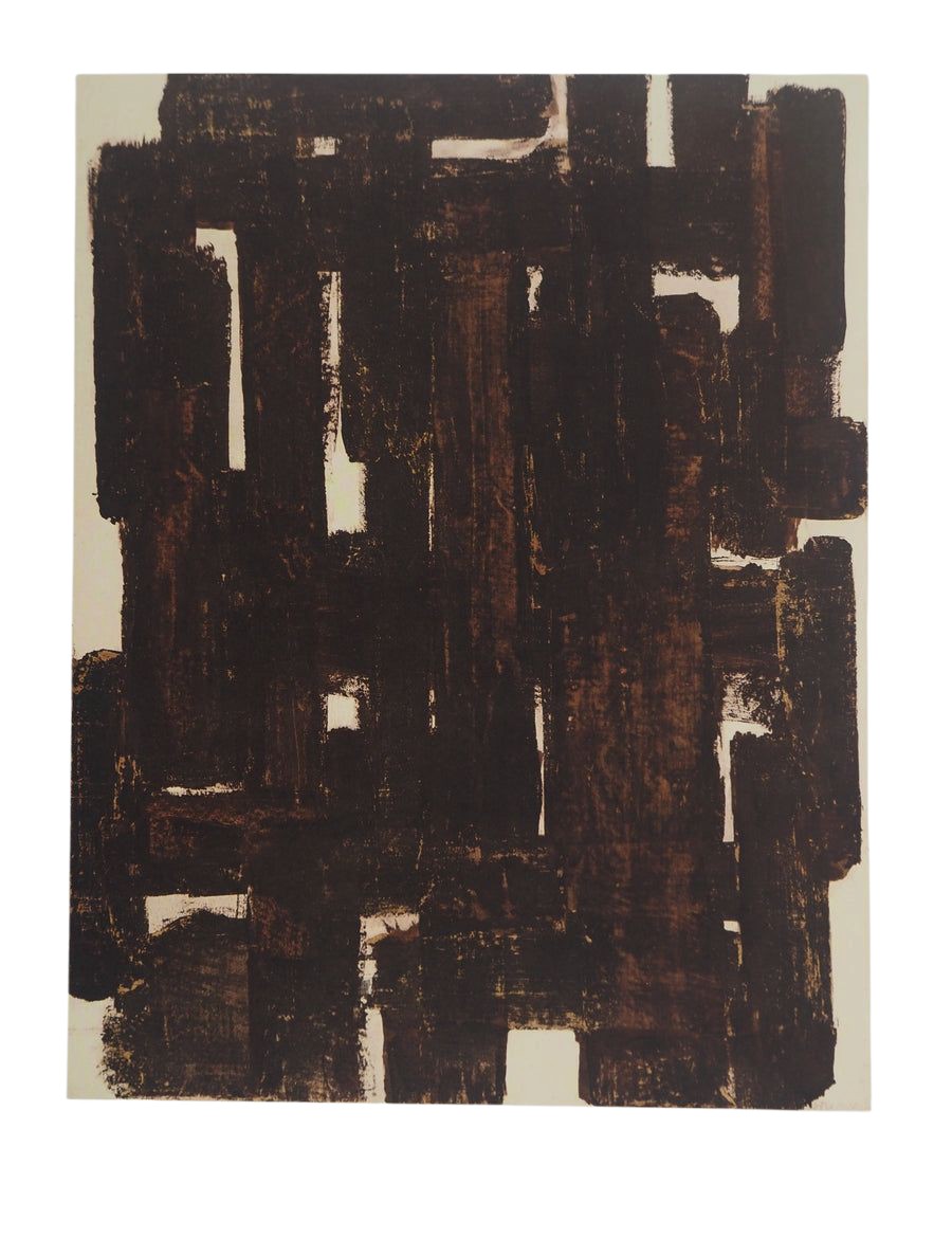 Pierre Soulages - After Painting III 1948