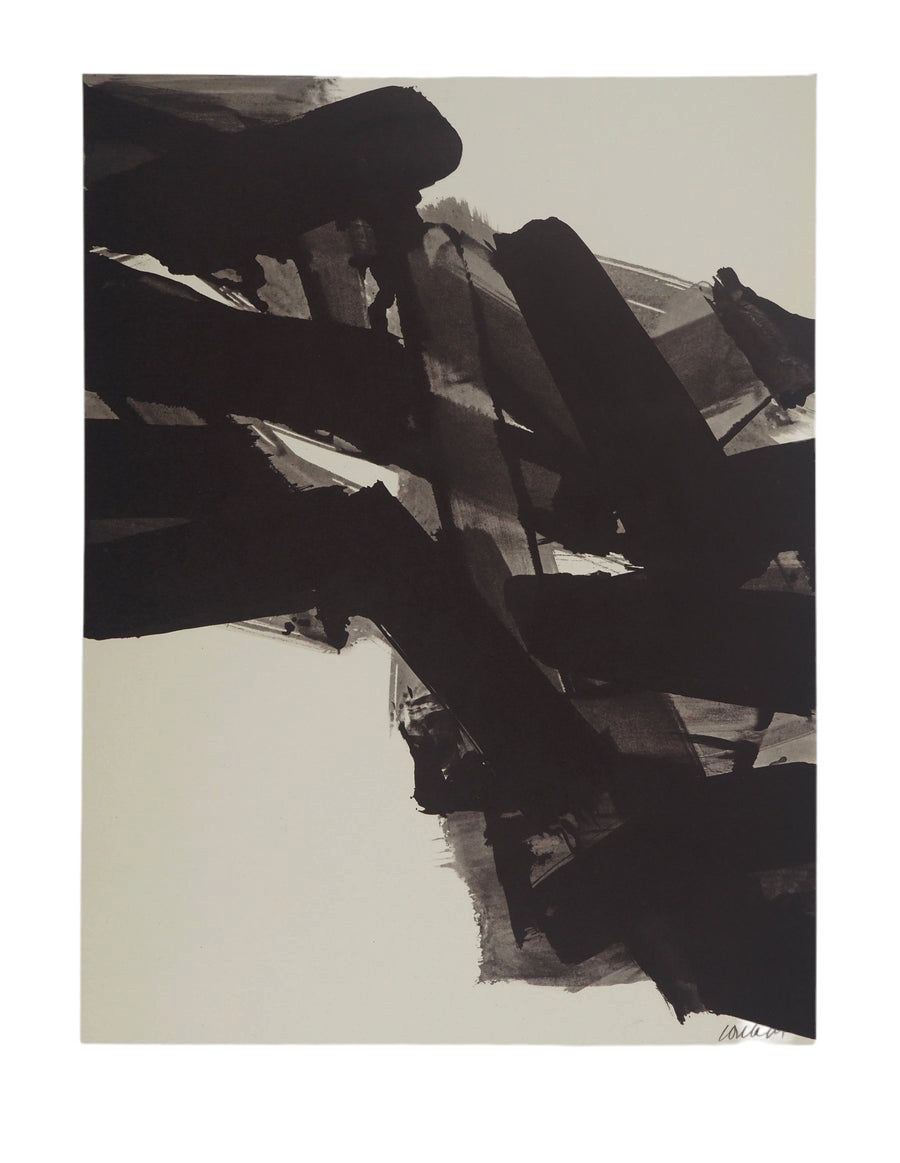 Pierre Soulages After Painting 1961