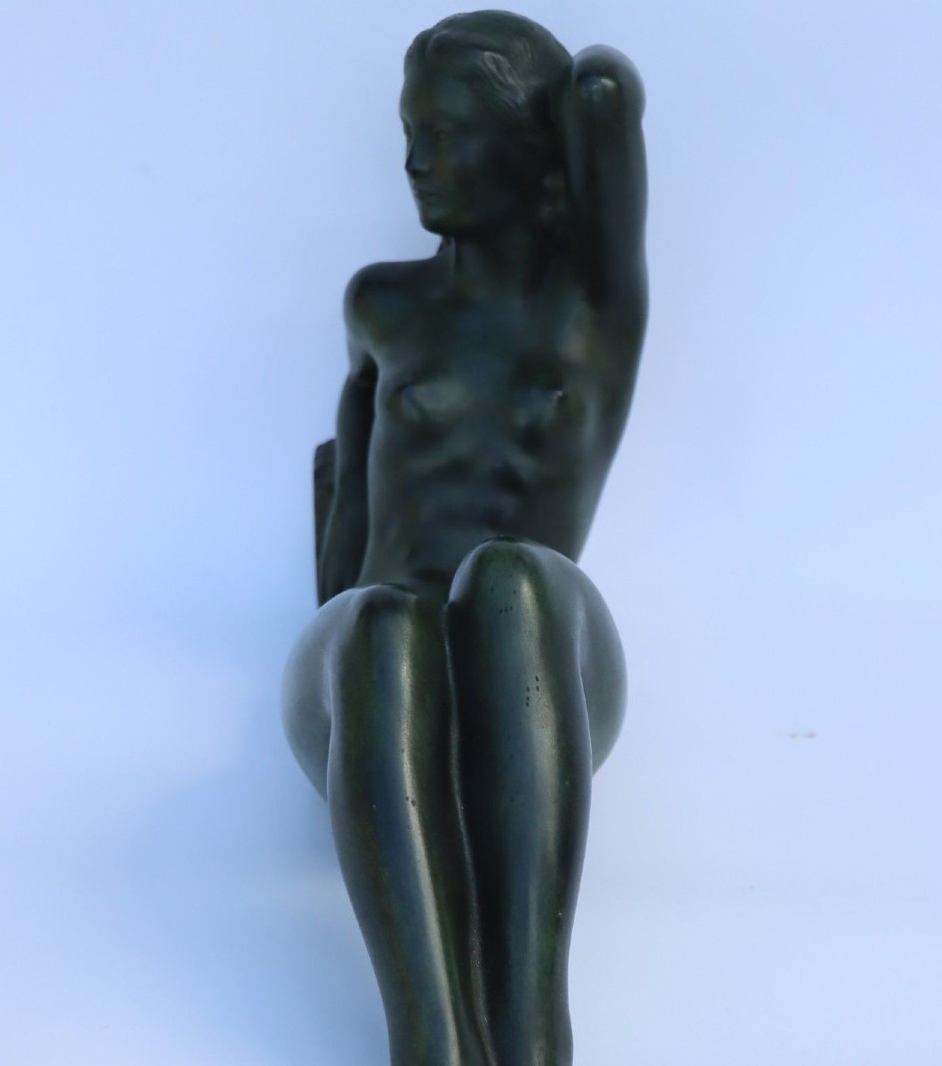 La femme allongée-XXème-photo-3
