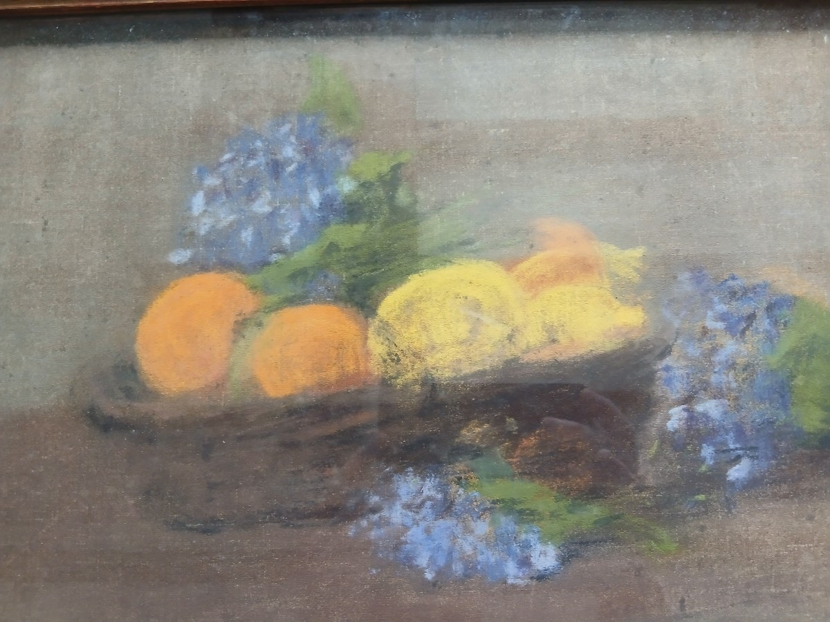 Still Life With Fruit - 19th Century-photo-4
