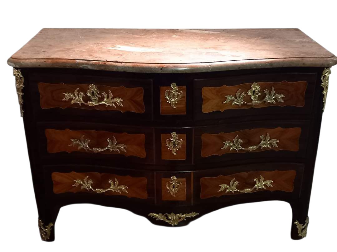 Commode d'Époque Louis XV, 18ème -photo-4
