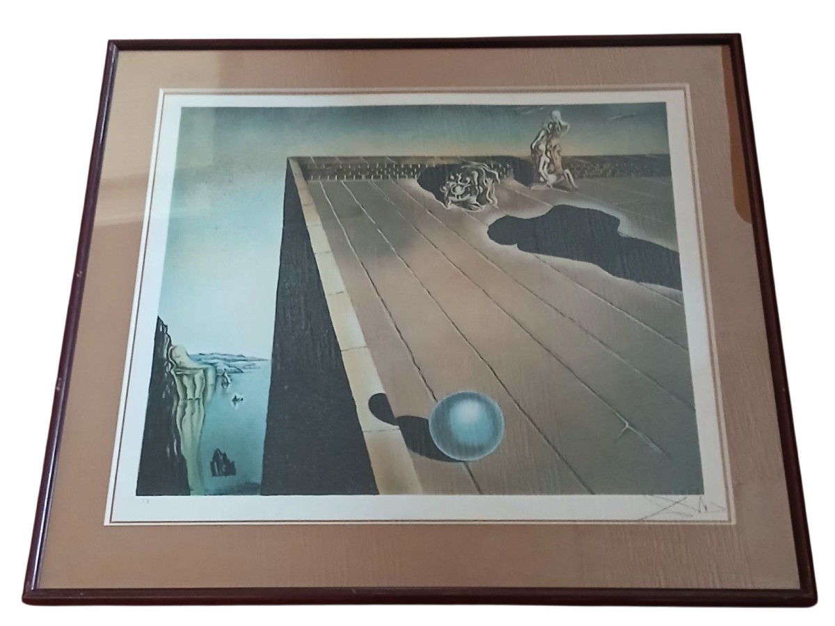 SALVATOR DALI-COMPOSITION SURRÉALISTE 
