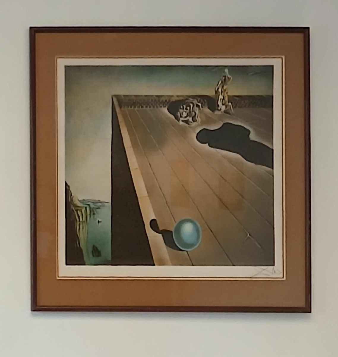 Salvador DALÍ (1904-1989) - "Le Vertige" - Lithographie E.A. Signée à la mine de plomb 
