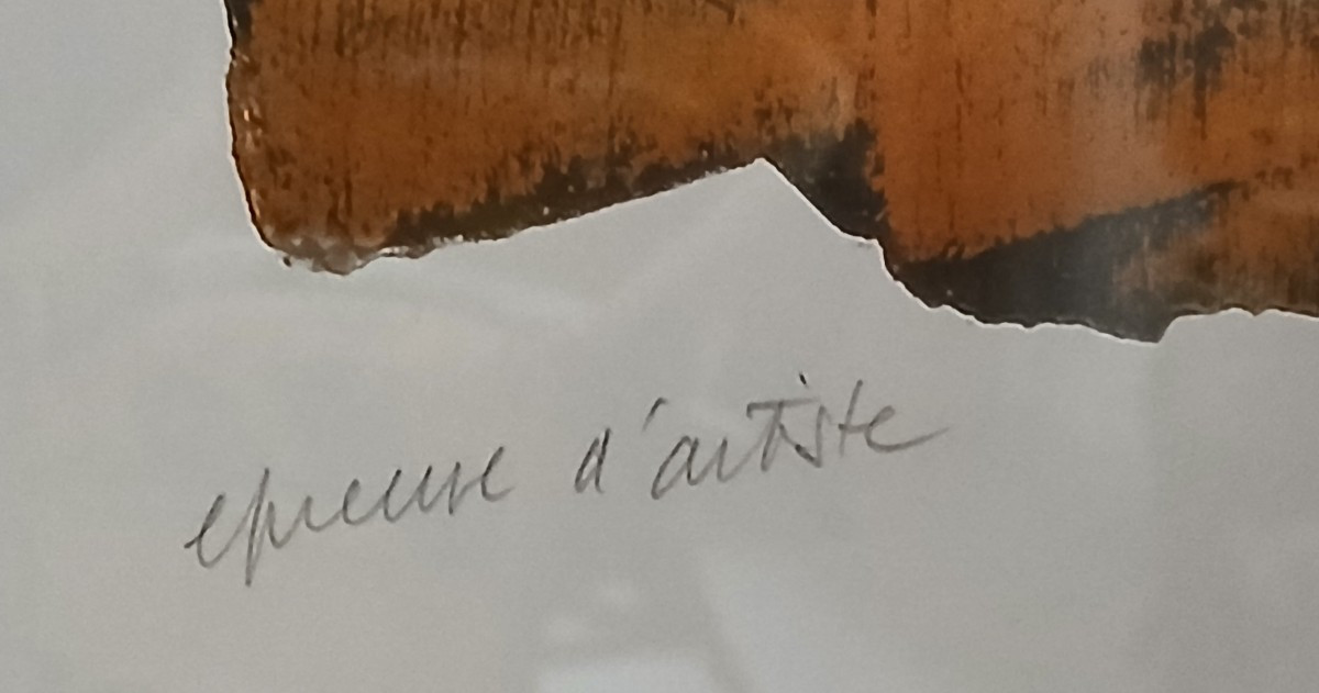 Pierre Soulages After Etching XVI 1961-photo-3