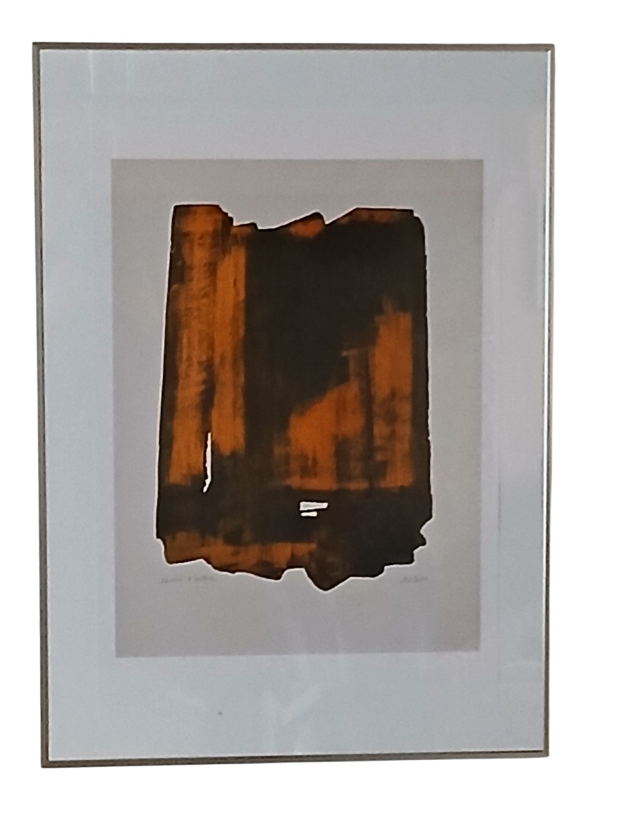 Pierre Soulages After Etching XVI 1961