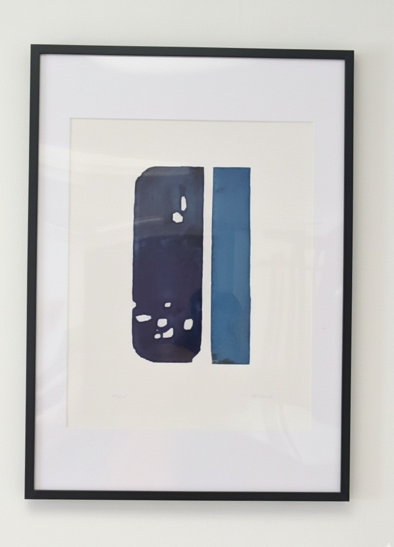 Pierre SOULAGES d'Après Eau forte XXX 1974, Impression offset 