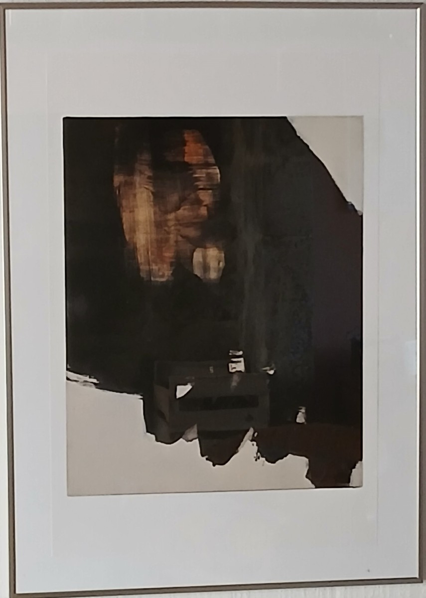 Pierre Soulages From Painting June 1, 1964-photo-4