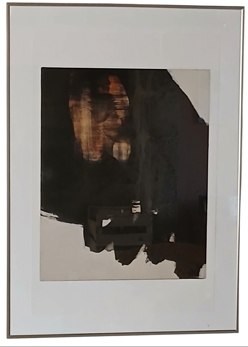 Pierre Soulages From Painting June 1, 1964