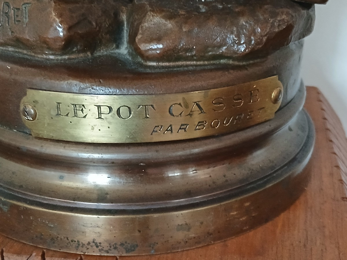 Le pot cassé-Eutrope BOURET (1833-1906)-photo-3