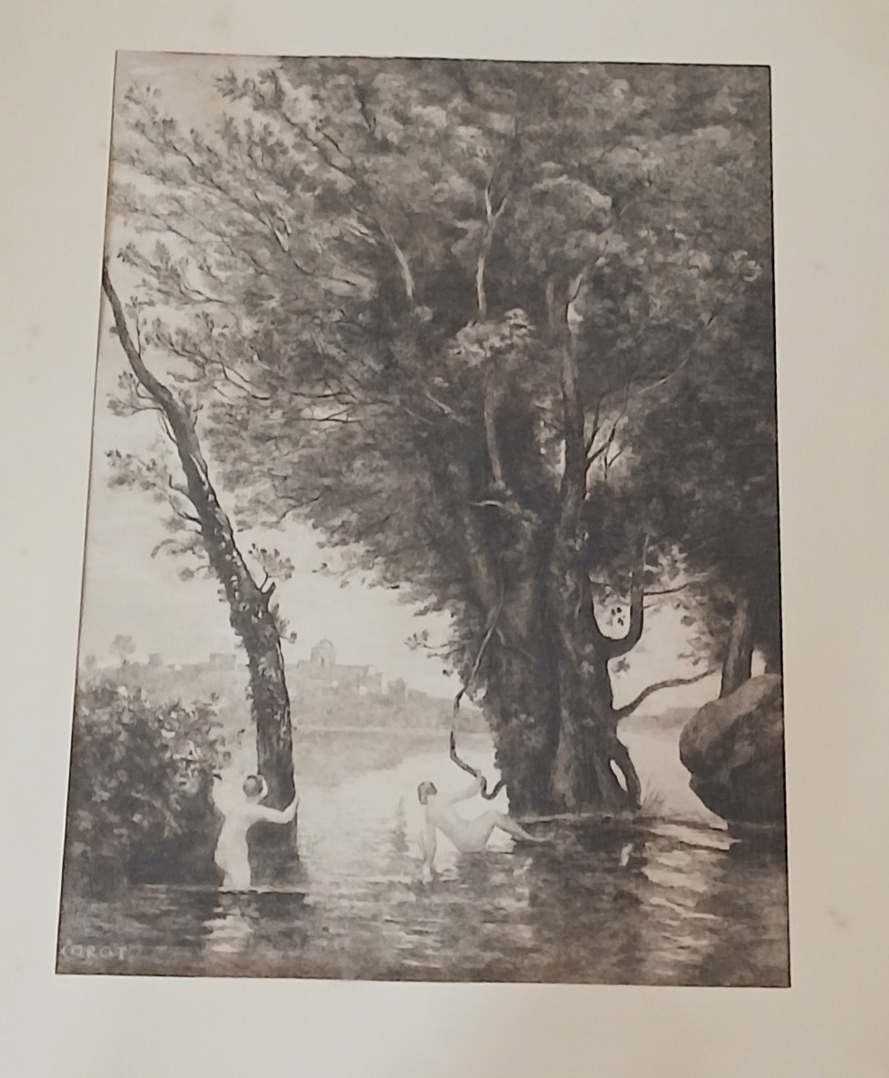 Jean Baptiste Camille Corot (1796-1875) Engraving After The Barbizon Sector -photo-4