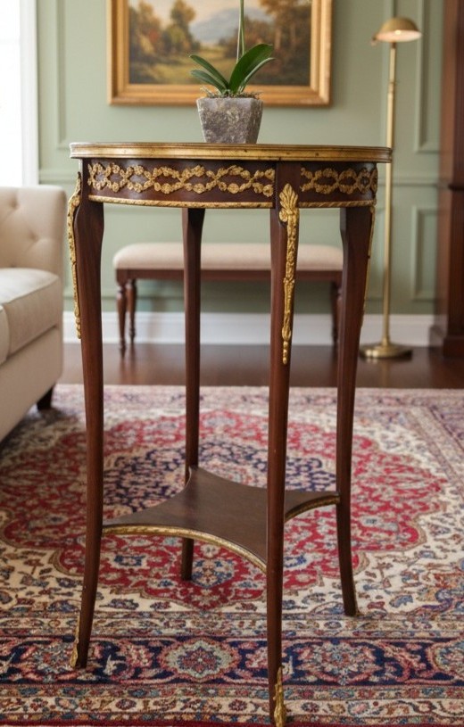 Gueridon de  style Louis XVI, 19ème 