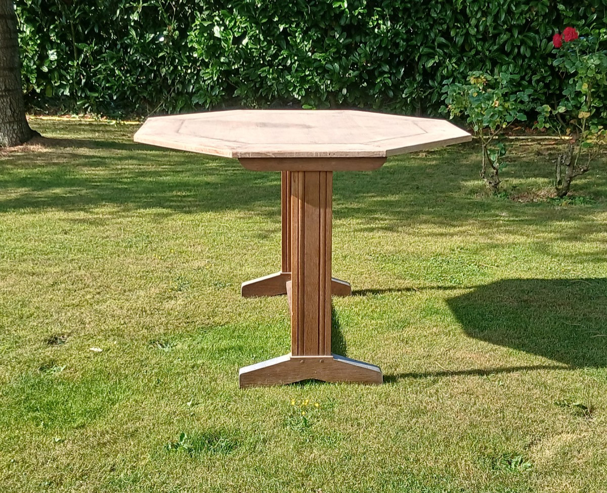 Table octogonale, XXème -photo-2