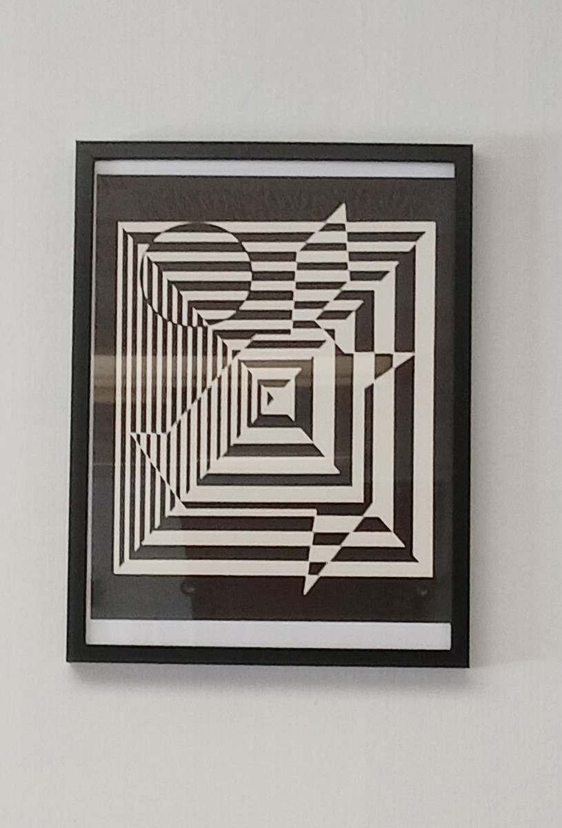 Victor Vasarely d'après  YABLAPOUR II 1955-60