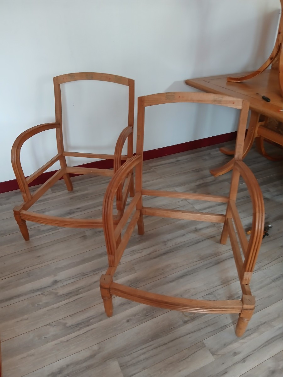 Paire de fauteuils Club 