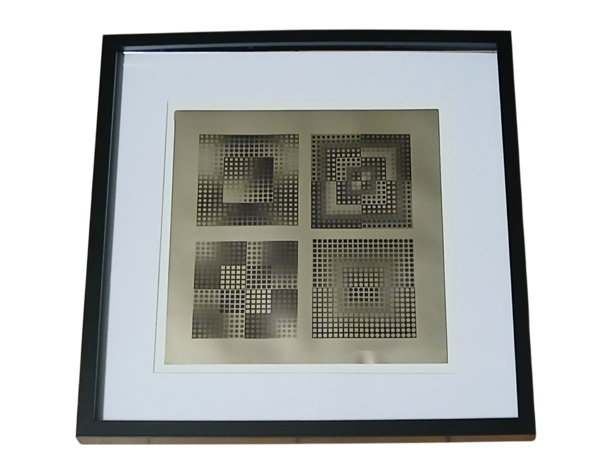 Victor Vasarely - After A Copscular Work 