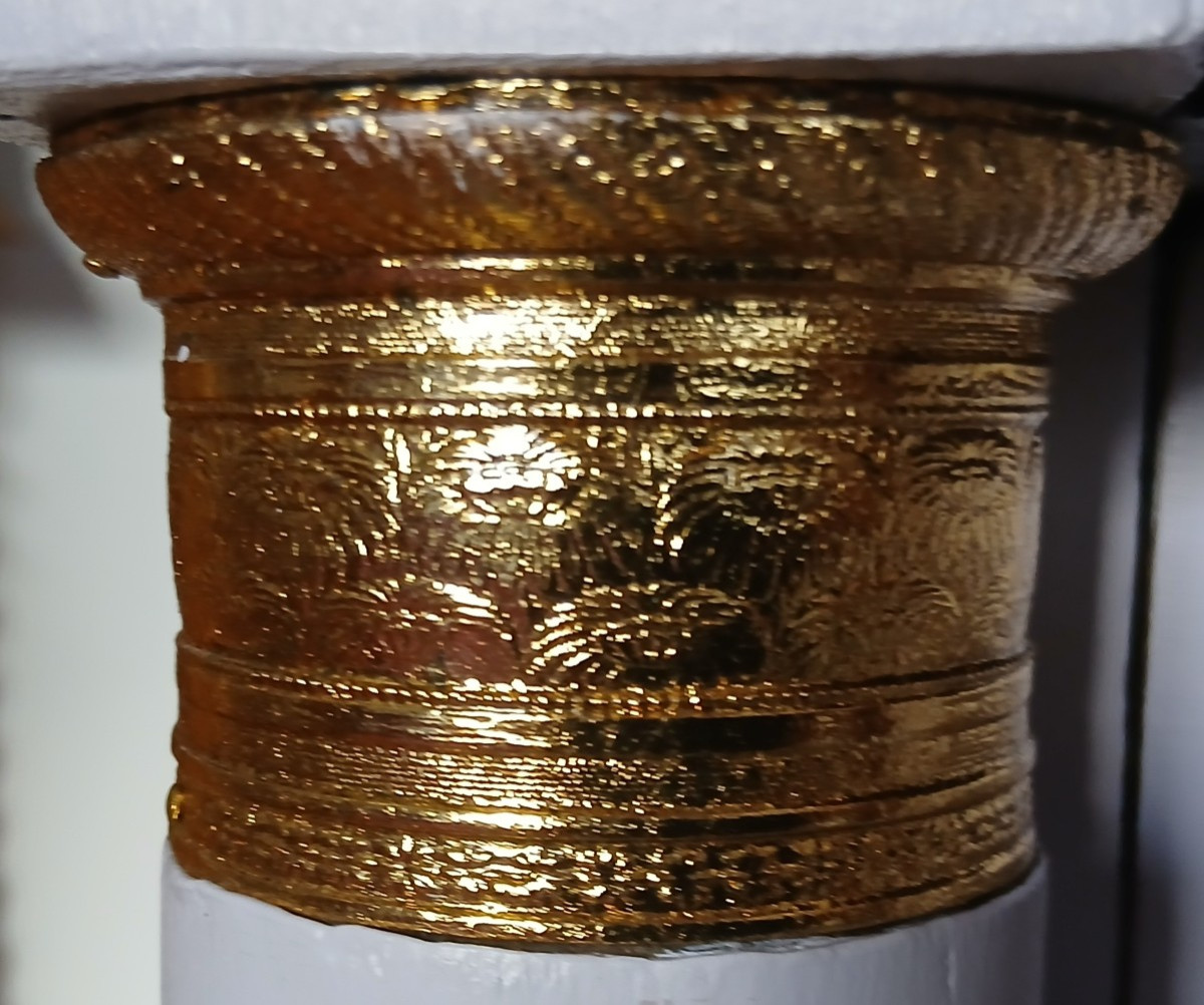 Empire Style Chest Of Drawers, 19th Century, Painted -photo-3