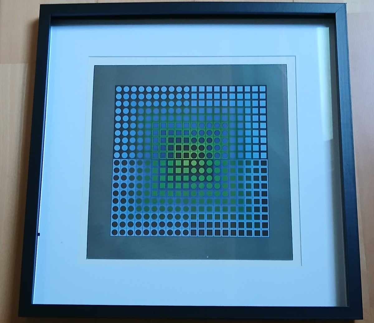 Victor Vasarely Sérigraphie 1973, du griffon suisse 