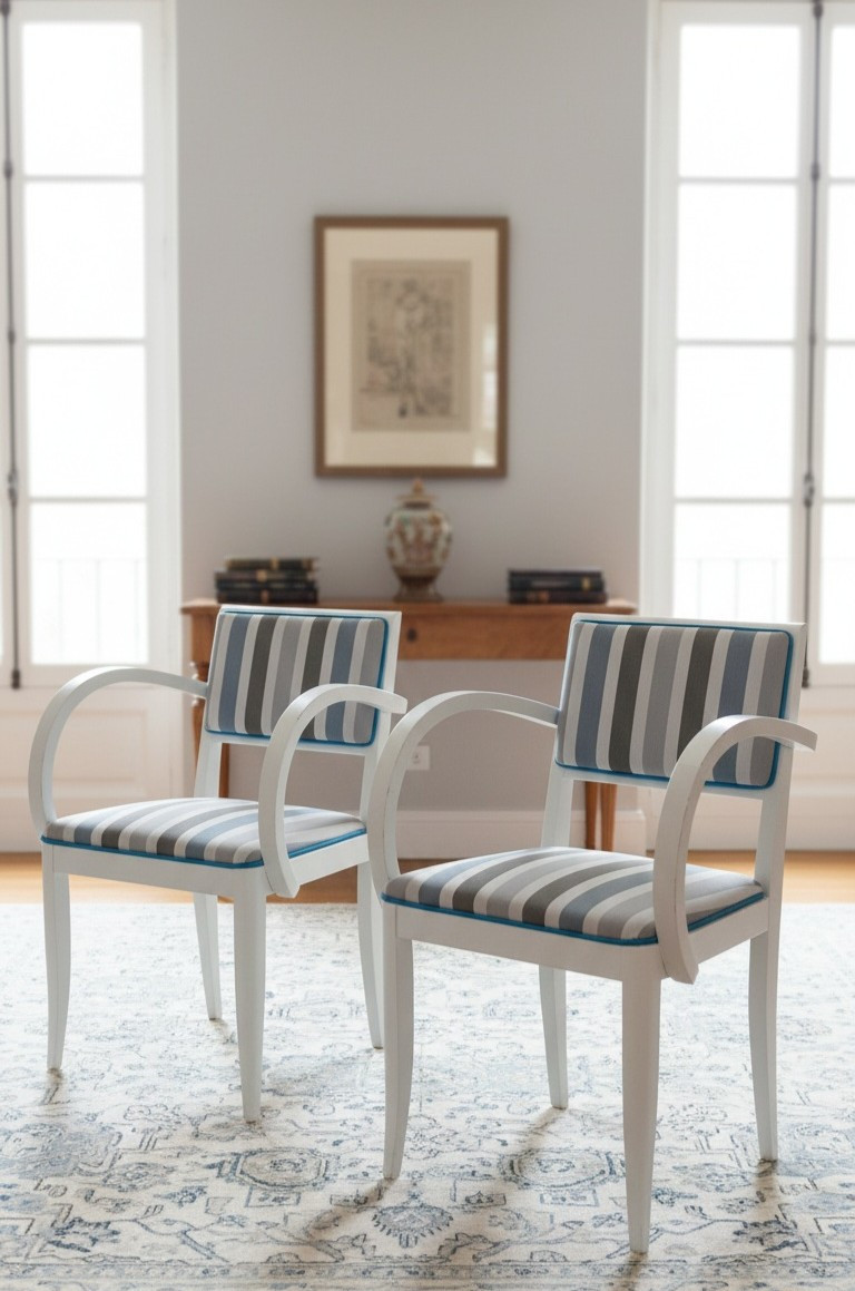 Paire de fauteuils bridge -photo-2