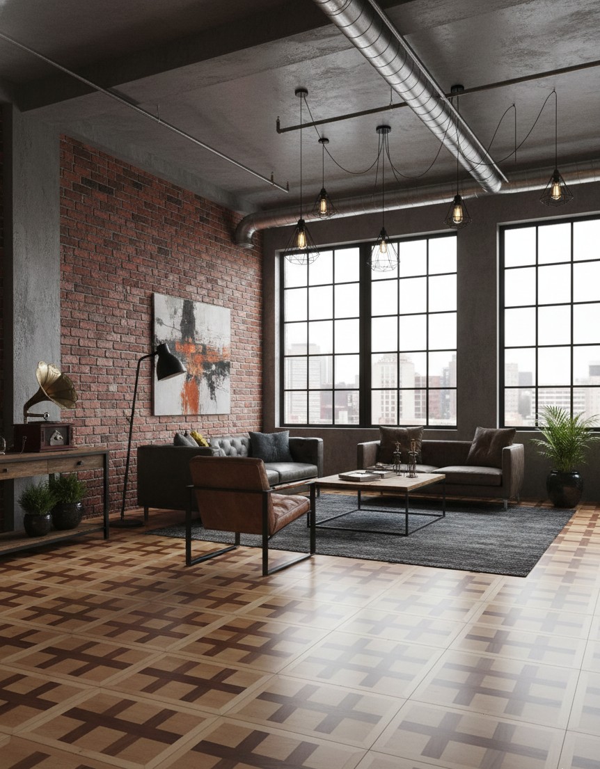 ​LOT EXCEPTIONNEL - 50m2 de Parquet de style Versailles-photo-3