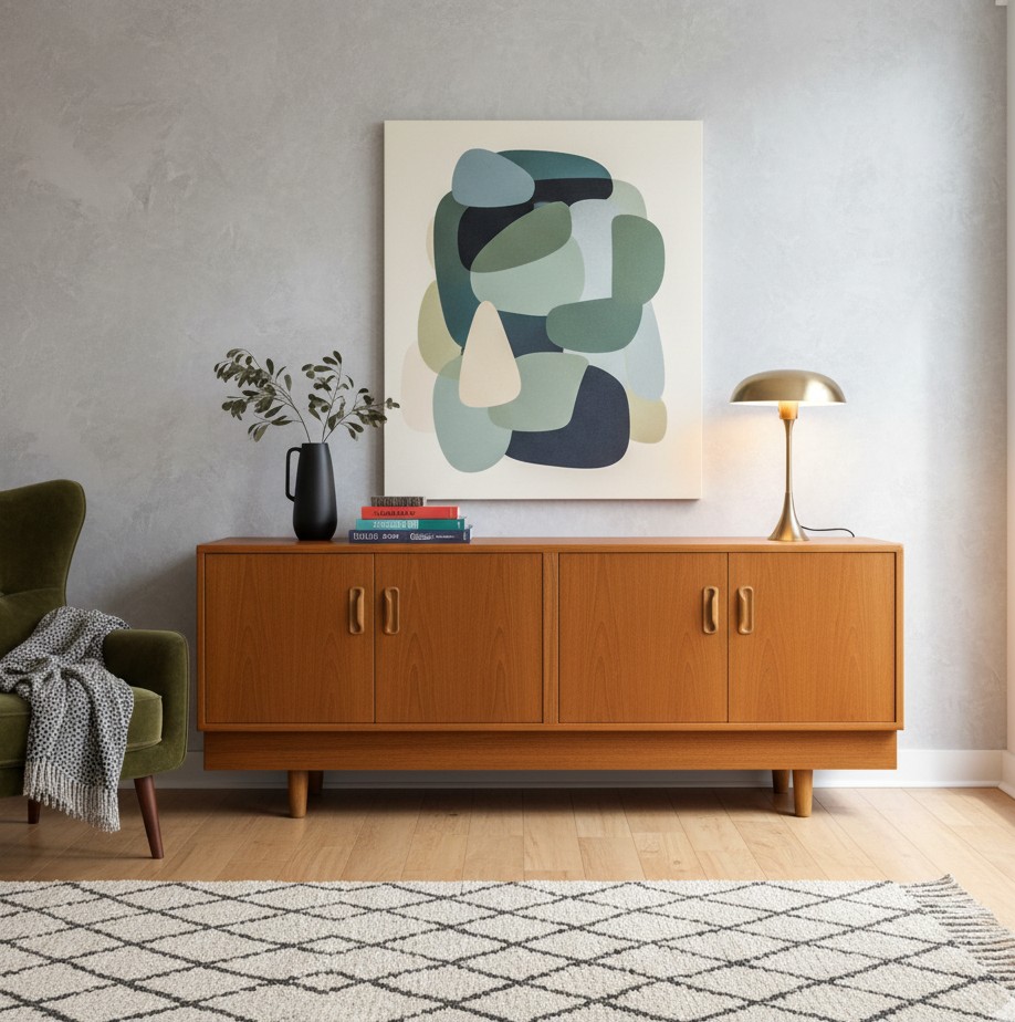 G-plan Teak Sideboard – Fresco Model – Victor Wilkins – Circa 1960-photo-2