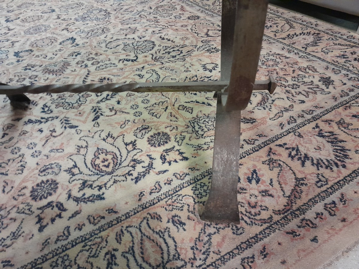 Brutalist Glazed Ceramic Coffee Table - Circa 1970-photo-2