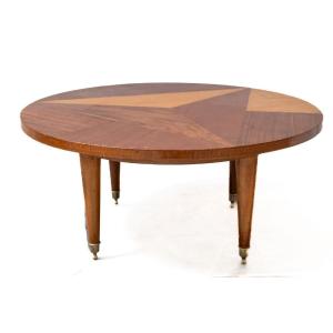 Art Deco Round Coffee Table 