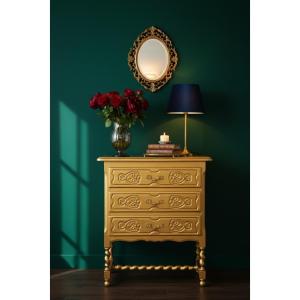 20th Century Solid Oak Chest Of Drawers 