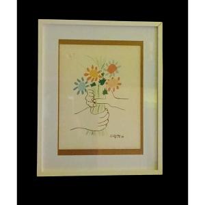 Pablo Picasso - The Bouquet Of Peace 