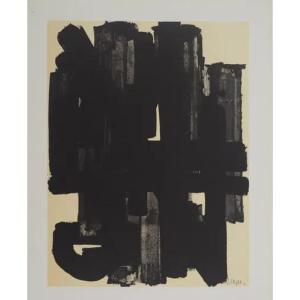 Pierre Soulages d'Après Peinture 1953