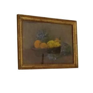 Still Life With Fruit - 19th Century