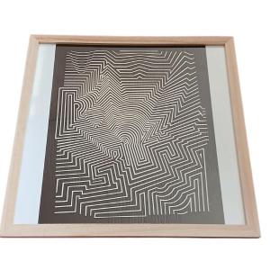 Victor Vasarely Kinetic Board 1973f