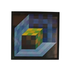 Victor Vasarely  d'après œuvre 1973