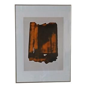 Pierre SOULAGES d'Après Eau forte XVI 1961