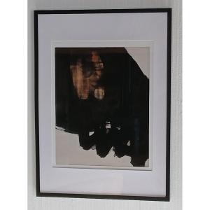 Pierre SOULAGES (1919-2022)d'après peinture 1er juin 1964