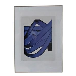 Pierre SOULAGES d'Après Sérigraphie N °18