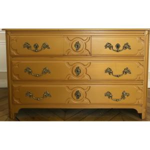 Commode style Louis xv , XXème 