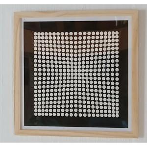 Victor Vasarely Sérigraphie cinétique Profonde C3
