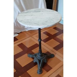 Marble Top Side Table, 20th Century 