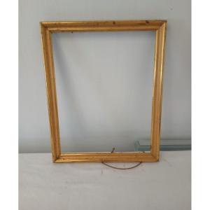 Cadre doré sans verre,  19ème 